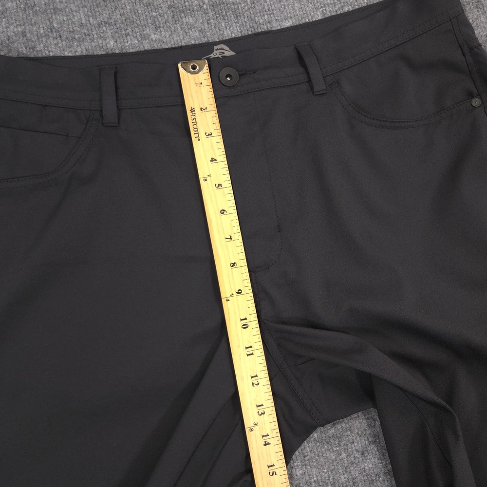 Tommy Bahama Tropic Line Performance Pants Mens *40X33* Black Golf Preppy Casual - Picture 6 of 9